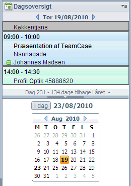 Image:Vis TeamCase data i Notes’ sidebar
