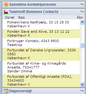 Image:Vis TeamCase data i Notes’ sidebar