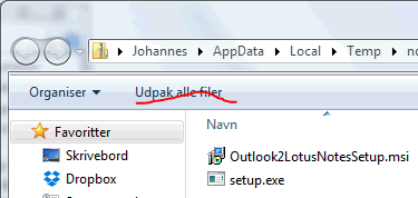 Image:Opsætning af e-mail journalisering i Outlook